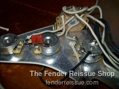 Fender Stratocaster - Reissue Strat Electronics — 100 2587