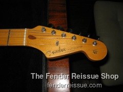 Fender Stratocaster - Reissue Strat Necks — Smudged decal