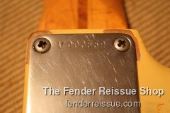 Fender Stratocaster - Reissue Strat Serial Numbers — V000559