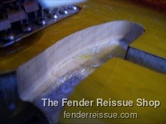 Fender Stratocaster- Reissue Strat Bodies — V000978 route