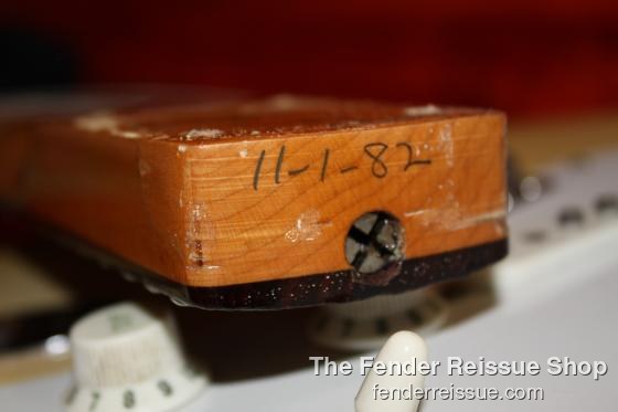 Fender 1982 '62 Reissue Stratocaster. SOLD. — 063 3