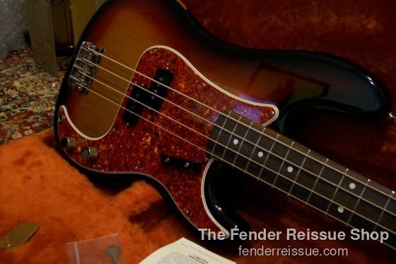 1988 Fender '62 Reissue Precision Bass. V033059 - Sold — 100 0282 0