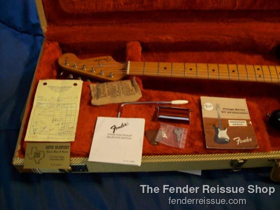 1984 Fender '57 Reissue Stratocaster - SOLD — 100 0612