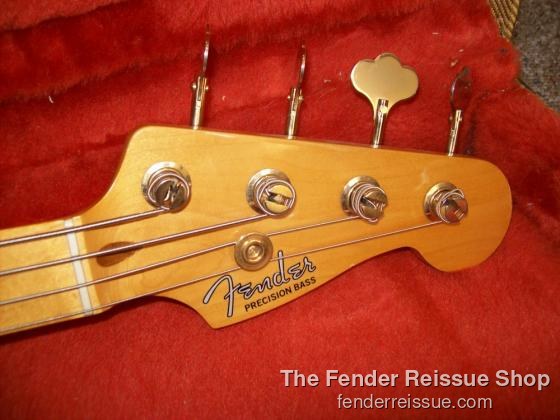1989 Fender '57 Reissue Precision Bass. V030004 - Sold — 100 1424