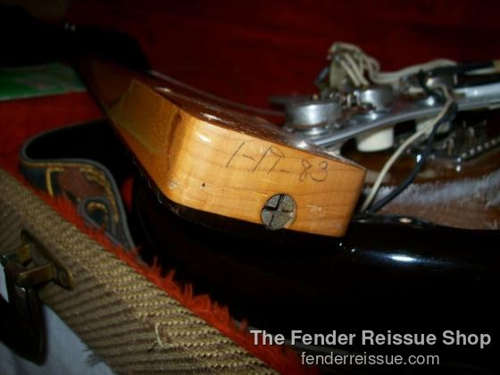 1983 Fender '62 Reissue Stratocaster - SOLD — 100 2275