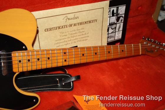 1997 Fender '52 Reissue Tele - SOLD — 110