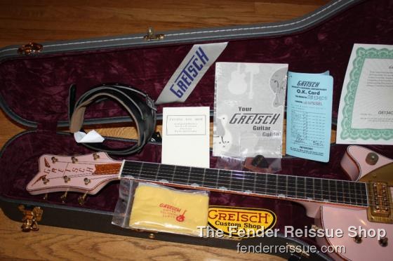 Gretsch Masterbuilt 59 Penguin Relic Shell Pink — 1546