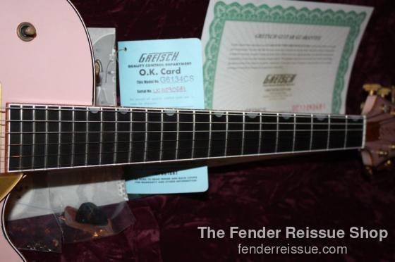 Gretsch Masterbuilt 59 Penguin Relic Shell Pink — 1550