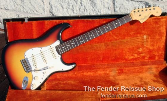 Fender 1965 stratocaster sunburst strat