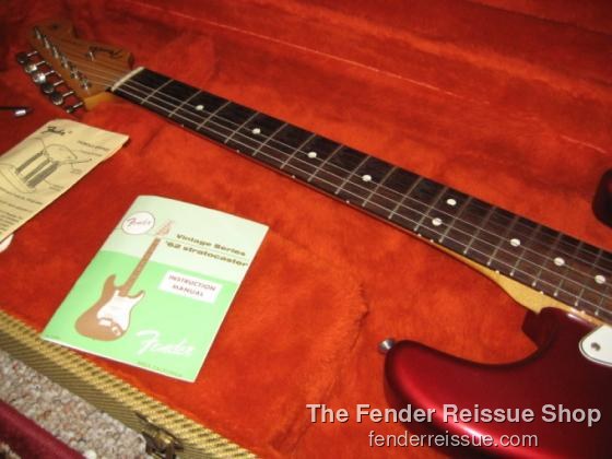 1986 Fender '62 Reissue Stratocaster - Sold