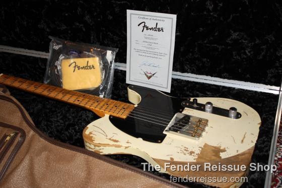 Fender Custom Shop Jeff Beck Esquire Tribute Replica - SOLD.
