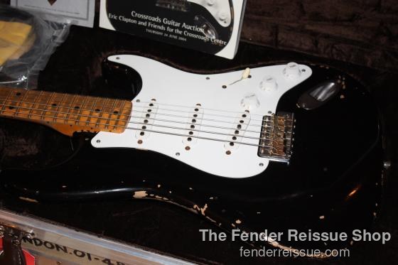 Fender Custom Shop Eric Clapton Blackie Tribute Replica Strat TK409 - SOLD.