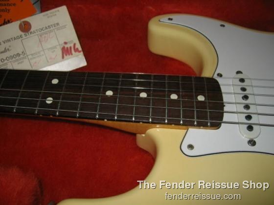 1988 Fender '62 Reissue Stratocaster - Sold