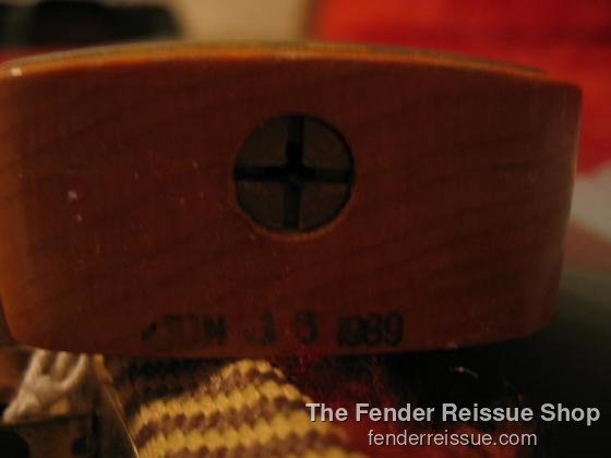 1989 Fender '57 Reissue Stratocaster SOLD