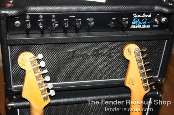 Two Rock John Mayer Signature Amplifier w/ Roadcase and 2x12" Cabinet - SOLD.