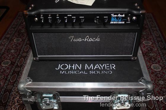 Two Rock John Mayer Signature Amplifier w/ Roadcase and 2x12" Cabinet - SOLD.