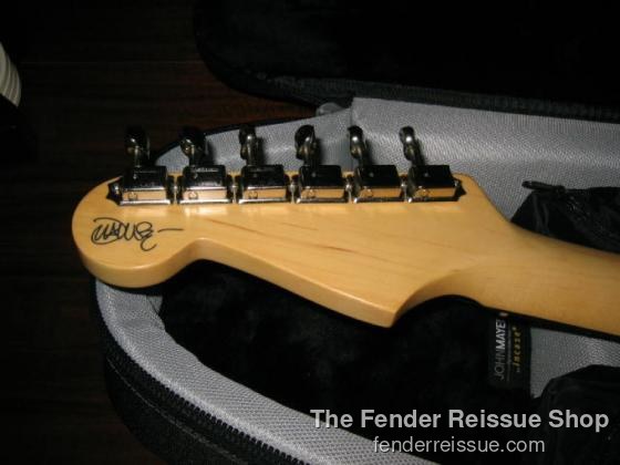 fender john mayer headstock signature