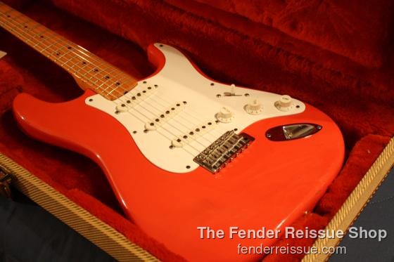 1982 Fender '57 Reissue Stratocaster Fiesta Red - SOLD