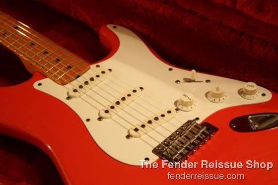 1982 Fender '57 Reissue Stratocaster Fiesta Red - SOLD
