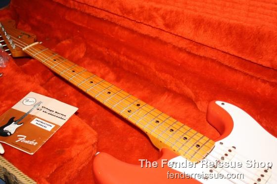 1982 Fender '57 Reissue Stratocaster Fiesta Red - SOLD