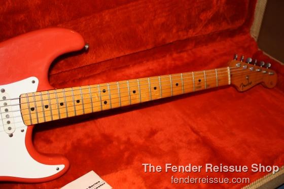 1982 Fender '57 Reissue Stratocaster Fiesta Red - SOLD