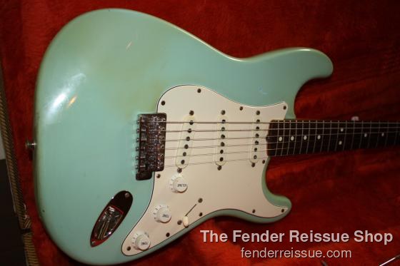 1991 Fender '62 Reissue Stratocaster. SOLD.