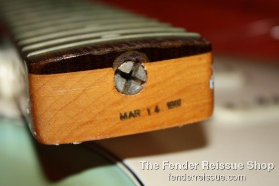 1991 Fender '62 Reissue Stratocaster. SOLD.