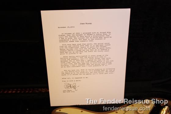 Fender John Mayer Limited Edition Black1 Custom Shop Masterbuilt Stratocaster