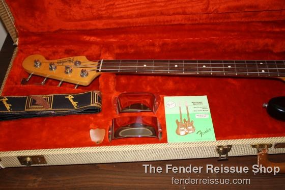 1983 Fender '62 Reissue Precision Bass - SOLD.